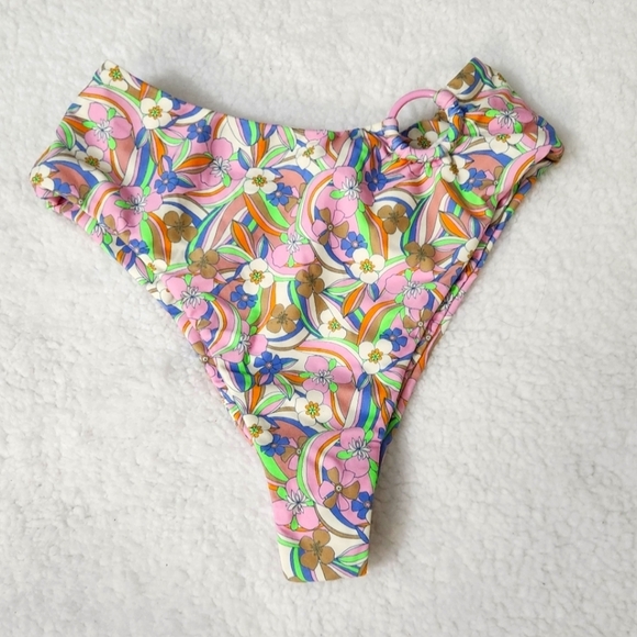 New!For Love and Lemons Devon Cheeky Bikini Bottoms - Picture 5 of 10